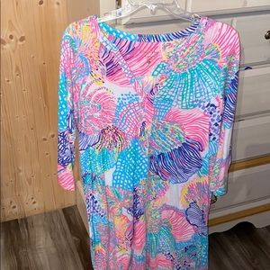 Lilly Pulitzer dress size large.